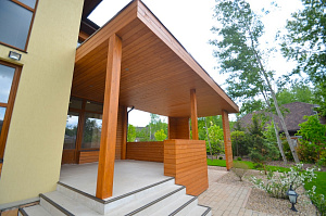 монтаж планкена на фасад