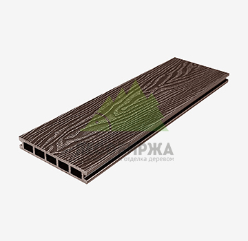 Террасная доска из ДПК пустотелая UnoDeck Vintage 150х24х4000, венге