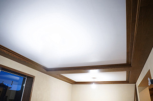 Фальшбалки из МДФ шпон дуба: Мастерство и Стиль для загородного дома в Михайловской горке