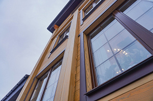 дом бревно планкен