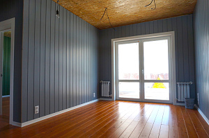 покраска имитации бруса