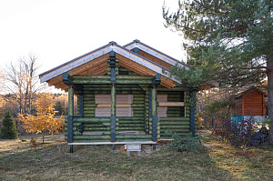 Баня мечты в Бобровом: комплексная отделка и покраска сруба