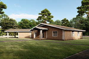 Энергоэффективный дом с классической архитектурой: проект в Выборгском районе от Лесобиржи-Спб