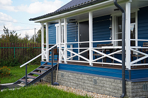 Кикино: перешлифовка и перекраска фасада системой Renner с ресурсом до 10 лет