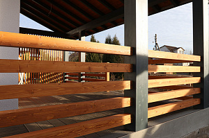 Покраска террасы