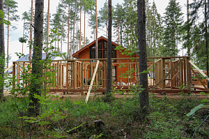 Элегантный банный комплекс с террасой 