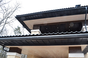 отделка деревом