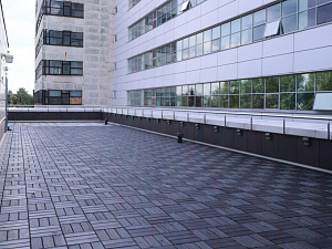 Преображение эксплуатируемой кровли: Терраса из термососны в Ленинградской области