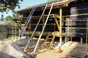 Баня каркасная