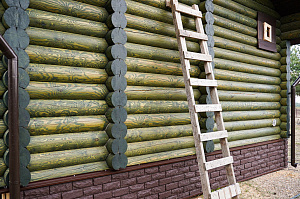 Баня мечты в Бобровом: комплексная отделка и покраска сруба