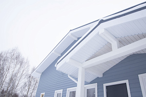 Дом обшитый сайдингом