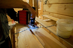 Крепеж змейка для планкена