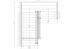аксонометрическая прогрессия вид а