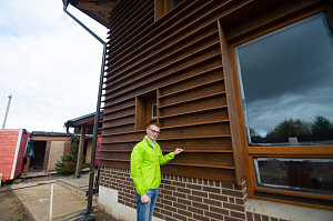 монтаж с полочкой