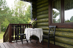 Баня мечты в Бобровом: комплексная отделка и покраска сруба