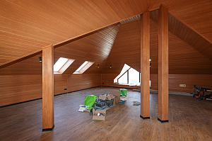 Премиум-отделка банного комплекса ангарской сосной в VUOKSA-Status