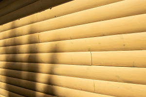 покраска дома на обьекте 1