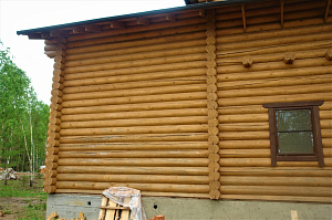 шлифовка дома