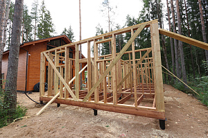 Элегантный банный комплекс с террасой 