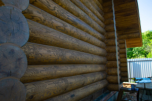 бревенчатый дом