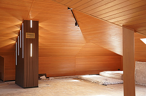 Премиум-отделка банного комплекса ангарской сосной в VUOKSA-Status