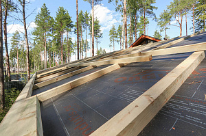 Элегантный банный комплекс с террасой 