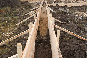 Свайно-ростверковый фундамент в Муолаа: Залог прочности дома от Лесобиржи-Спб