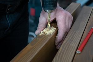 скрытый монтаж деревянных реек