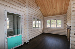 Баня мечты в Бобровом: комплексная отделка и покраска сруба