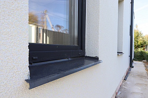 Фасад и баня в стиле 