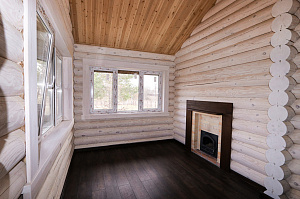 Баня мечты в Бобровом: комплексная отделка и покраска сруба