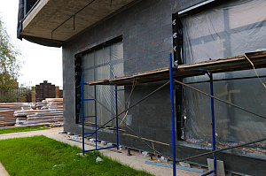 фасад из керамогранита