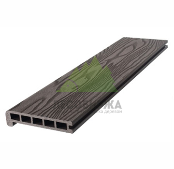 Финишная доска/ступень из ДПК TalverWood 3D 170х25х3000, венге