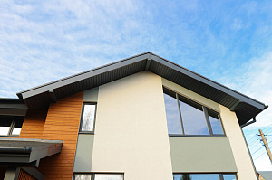 Крашеный дом под ключ