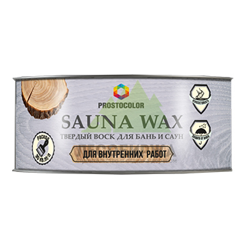 Твердый воск для бань и саун PROSTOCOLOR Sauna Wax, бесцветный
