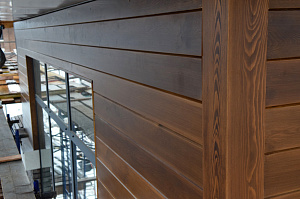 фасад из планкена 4