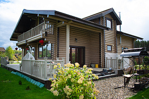 сруб из сосны