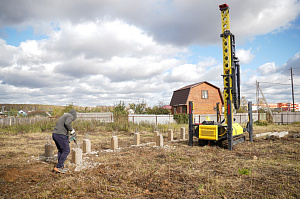 Надежный свайно-ростверковый фундамент в Павловском ручье под ключ