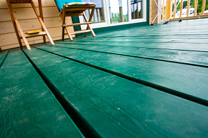 открытая веранда пристроенная к дому