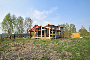 Дом обшитый сайдингом