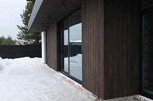 Комбинированный фасад от Лесобиржа-Спб: гармония стиля и долговечности в 