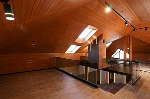 Премиум-отделка банного комплекса ангарской сосной в VUOKSA-Status