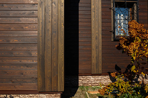 Покраска фасада дома