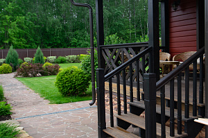 деревянное ограждение