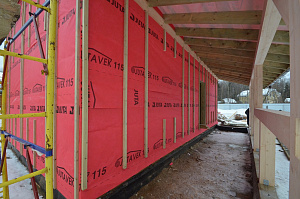 Ветрозащита каркасные дома