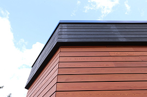 Стильная и современная отделка бани по дизайнерскому проекту