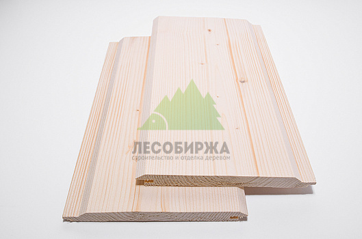 Имитация бруса из ели сорт АВ карельский профиль 172x20x6000