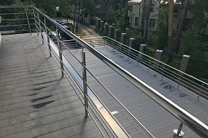 отделка террасы дпк