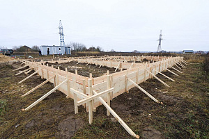 Свайно-ростверковый фундамент в Муолаа: Залог прочности дома от Лесобиржи-Спб