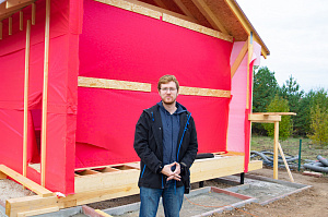 первые этапы строительстваткаркасногое дома